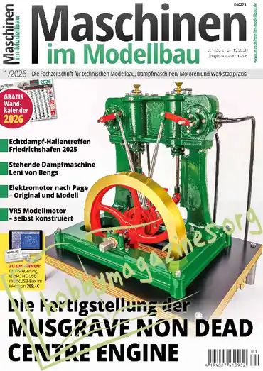 Maschinen im Modellbau Magazin