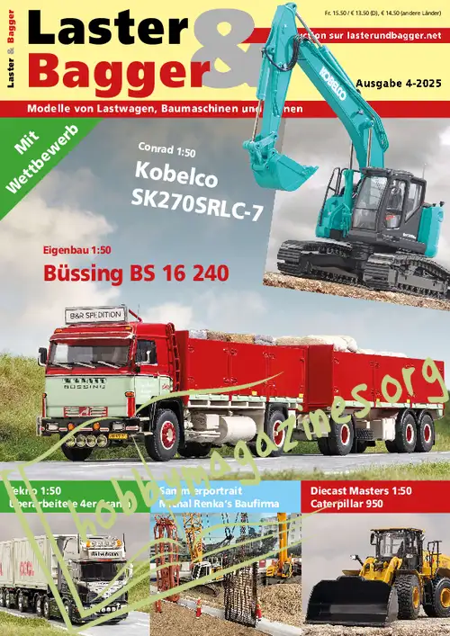 Laster und Bagger